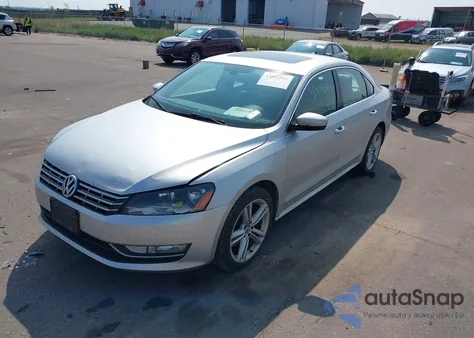 2015 Volkswagen Passat 2.0L Tdi Sel Premium из США, поврежденный, VIN 1VWCV7A34FC003245